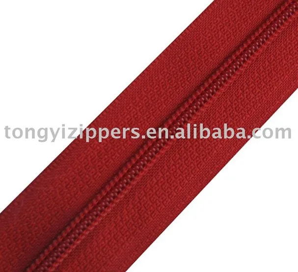 wholesale cfc nylon zipper roll no.3 wihout cord 3.1kg/400y black color