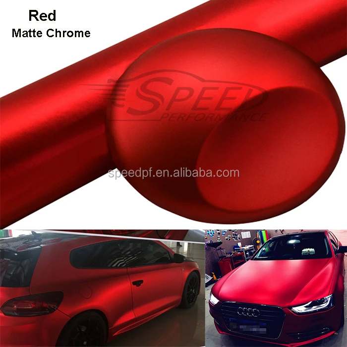 Popular Rose Pink Matte Chrome Metallic Vehicle Body Vinyl Car Wrapping Film