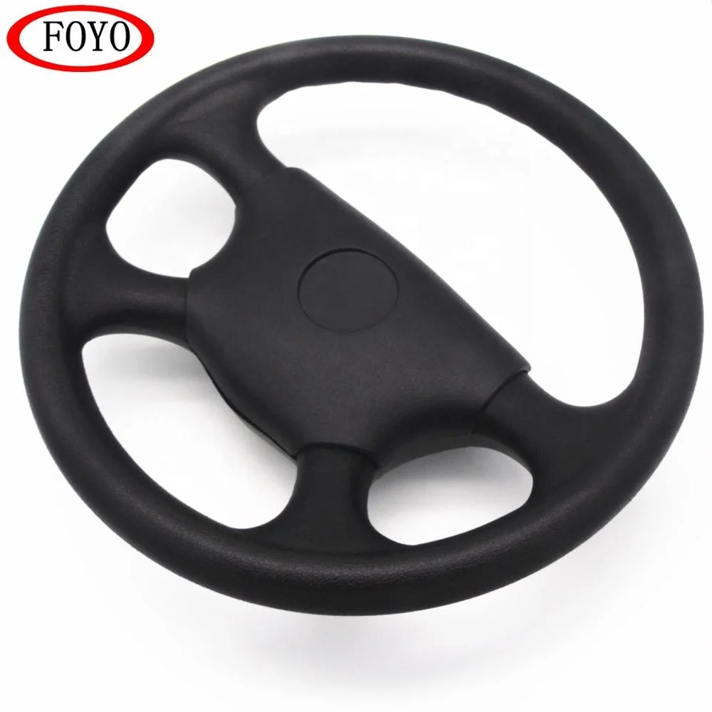 Boat Accessories Black Color plastic Marine steering wheel