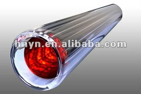 
Three target solar heat collector vacuum tube 