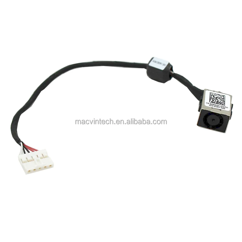 DC Power Jack Socket Charging Port Connector for Dell Inspiron 14 5445 5443 5447 5448 0K8WDF