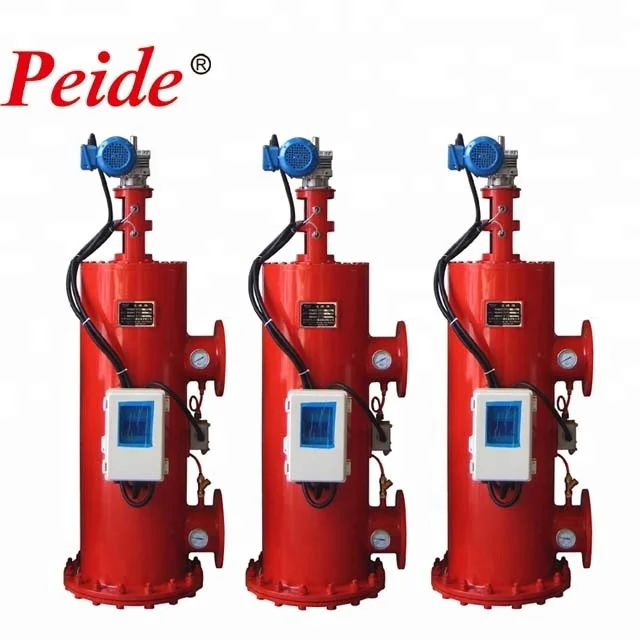 vertical stainless steel automatic self cleaning filter/automatic self cleaning water filter/automatic cleaning water filter