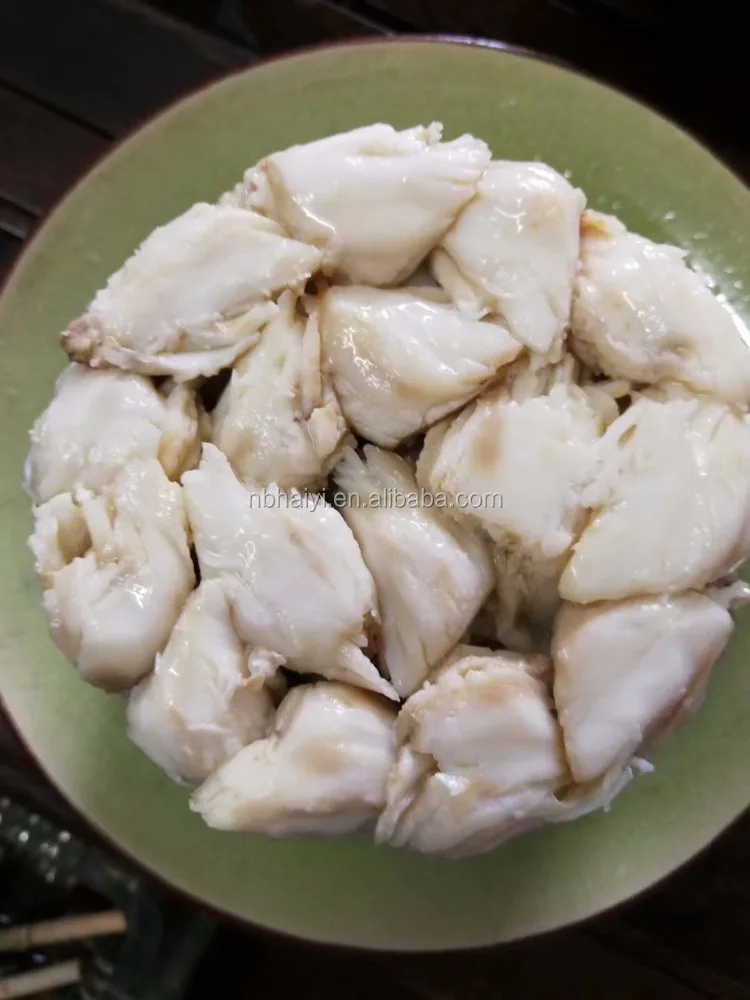 Canned Frozen blue swimming crab meat