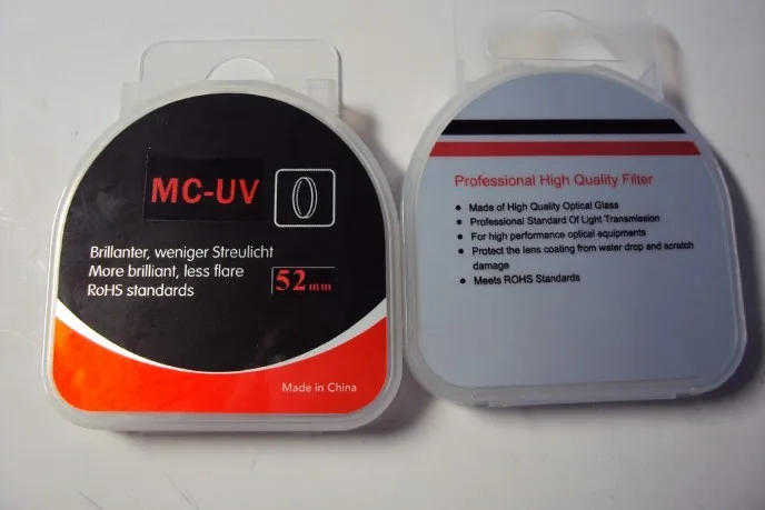 Photographic Equipment digital camera accessories CNC Machining aluminum alloy lens ring optical glass 58mm lens CPL PL Filter