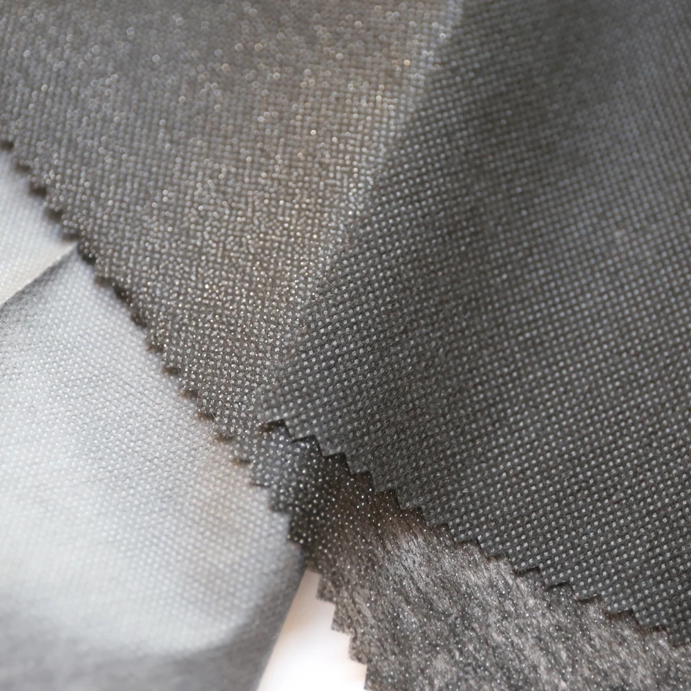 Fusing Hot Rolling Inner Fabric for Suits Garments 100% Polyester Nonwoven Interlinings D5820AZ