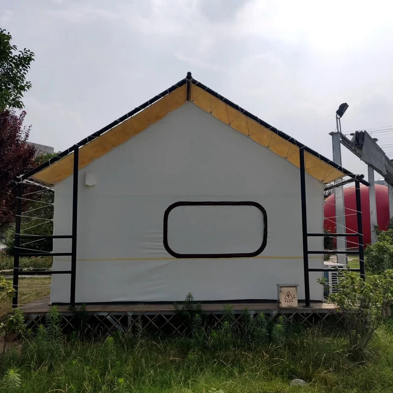 
Cool Luxury safari tent glamping with air conditional 