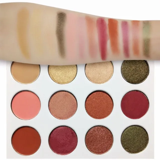 Fashionable cosmetics eyeshadow make your own eyeshadow palette