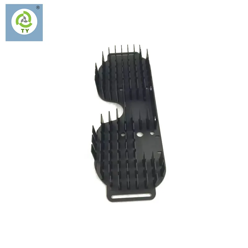 Изготовленный на заказ, оптовая продажа, радиатор, экструдированный алюминиевый светодиодный светильник