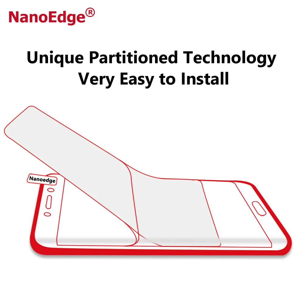 Nano Edge Mobile Phones  Screen Protector For Samsung Galaxy S10 5G Clear With Installation HD Video Not Tempered Glass