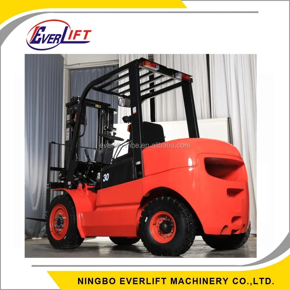 1.5ton 2.5ton 3ton 3.5ton 3m 4.5m 5m 6m forklift with Japan engine