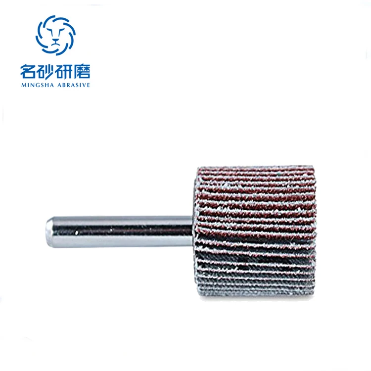 mini die grinder accessaries abrasive tool Mounted Flap Wheel with 1/4-Inch Shank grinding head for stainless metal polishing