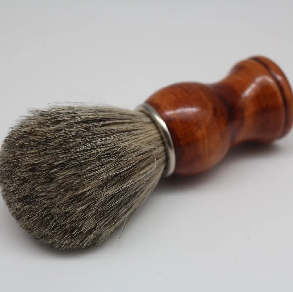 Perfect Deluxe Handmade Pure Badger Hair Wholesale Wooden Wet Shave Brush