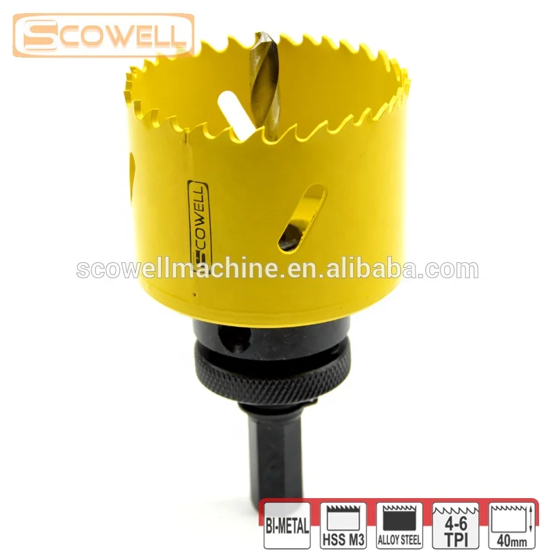 HSS Bimetal Holesaw Cutter Crown Saw Blades For Hole