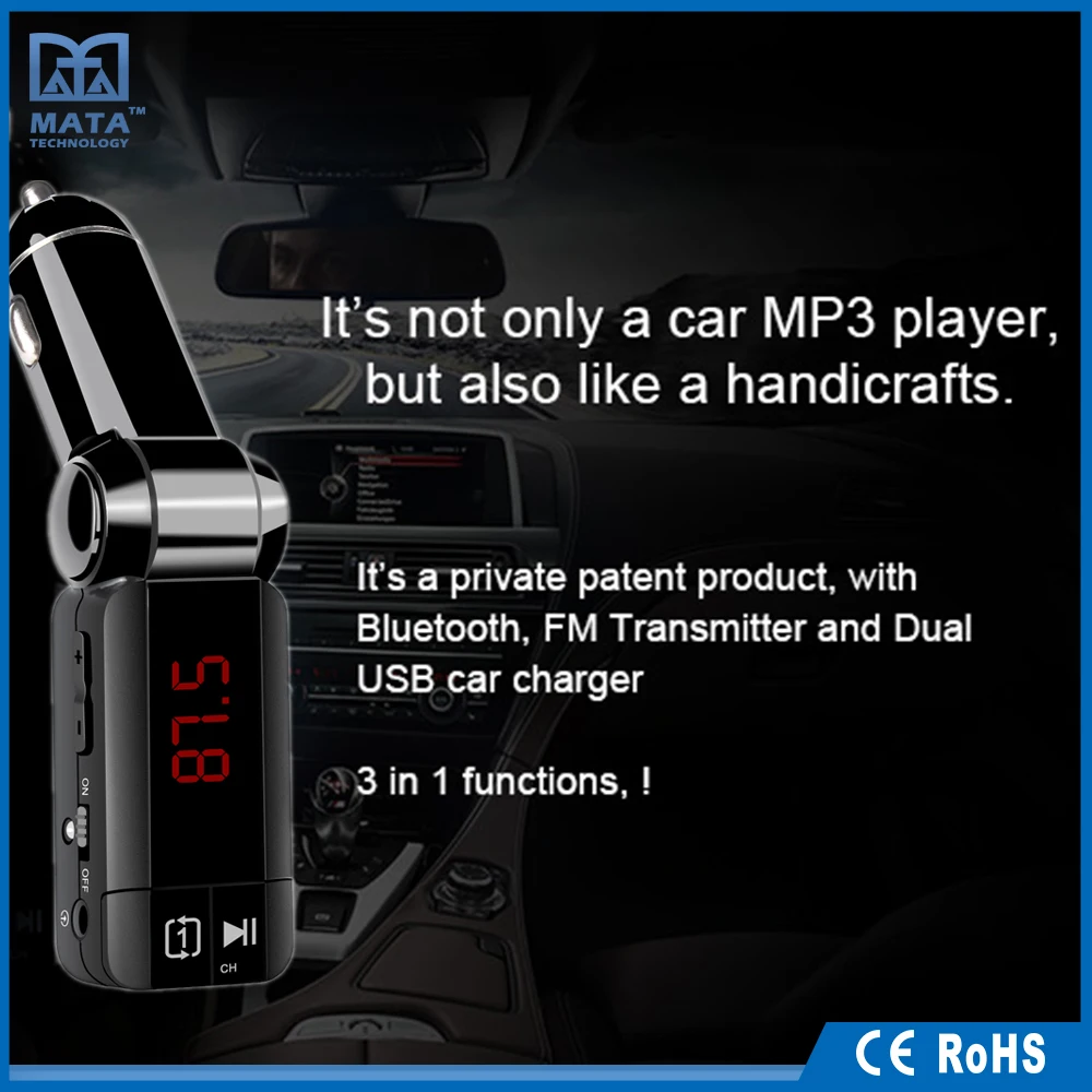 Wholesale cheap universal 5V 2.1A 2 port mini usb phone car charger