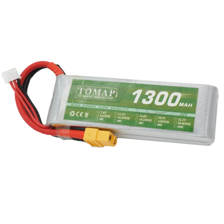 
Factory direct sales 35C 11.1V 1300mah 2600mah rc airplane 3.7v 1500mah rc helicopter battery 