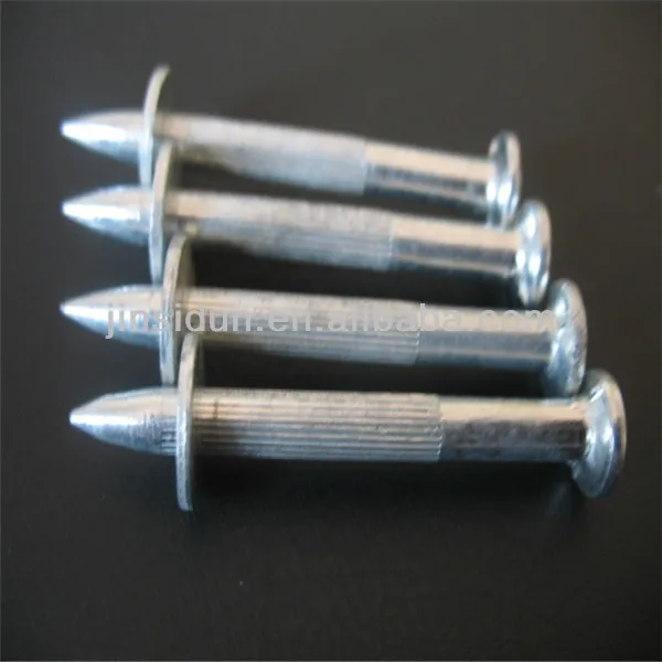 Galvanized Drive Pin With Washer