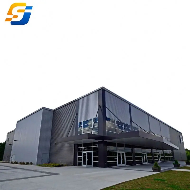 Frame Structure Stable Prefab Multi Storey Steel Warehouse Factory Building