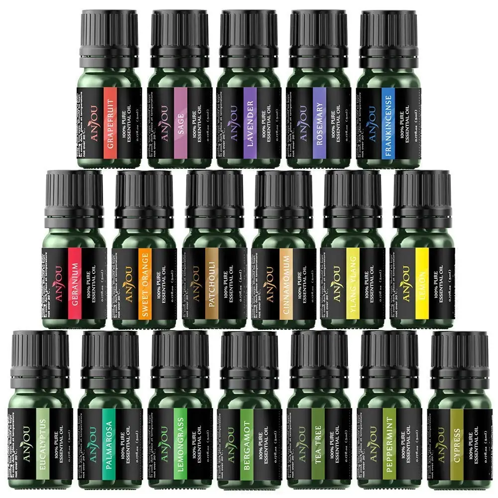 
Private Label Pure Organic Essential Oil Set 