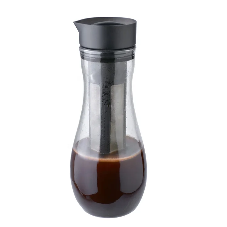 OEM drinking coffee Borosilicate Glass Pitcher For Cold Water glass bottle