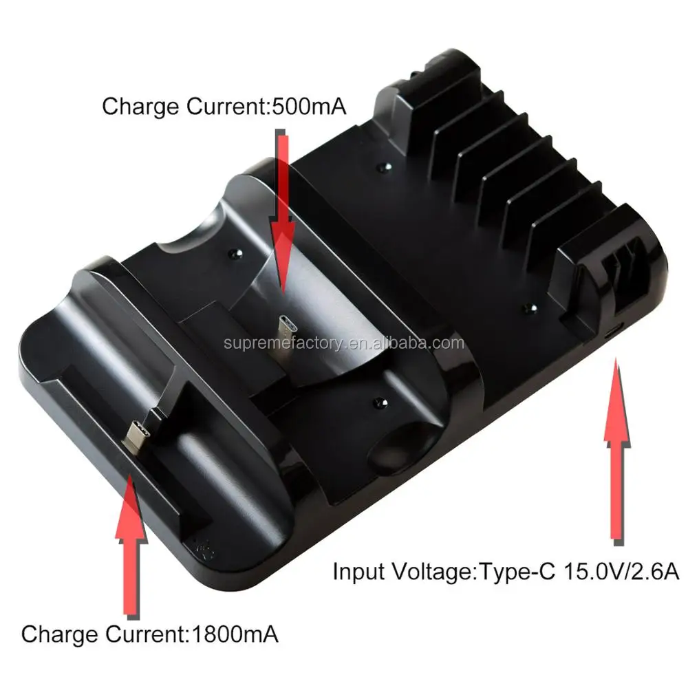 Multi-Function Charging Stand 6 pcs Game Storage Pro Controller Dock for Nintendo Switch NS