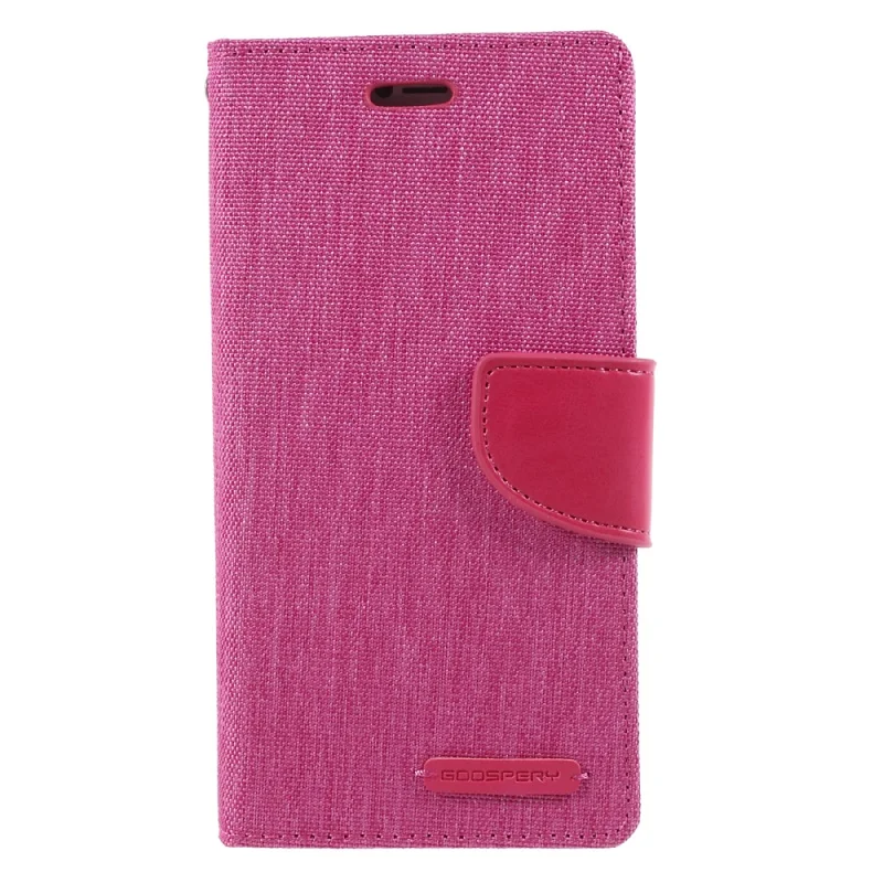 Original Brand Mercury Goospery Canvas Diary Case For Iphone X Card Slot Canvas Phone Case For Goospery Flip Cover