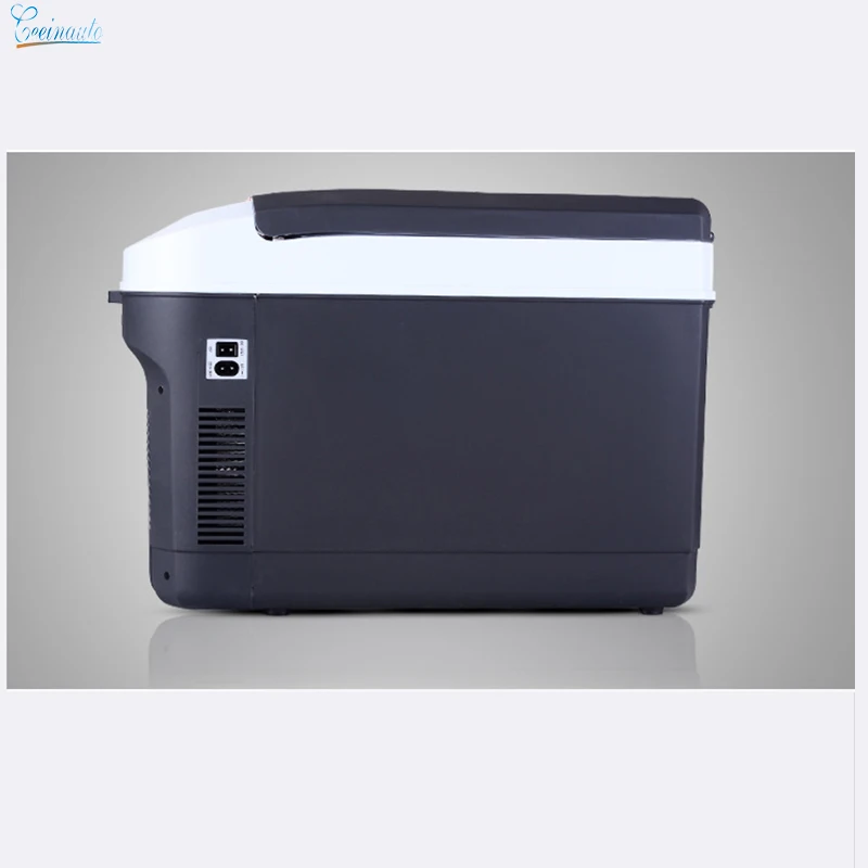 CeeinAuto portable thermoelectric car refrigerator mini cooler box 25l mini fridge for home DC12V AC220V