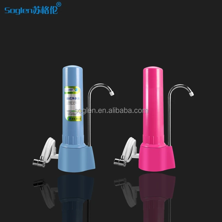 
Soglen 2-STAGE DESKTOP household water purifier water filter system for home 