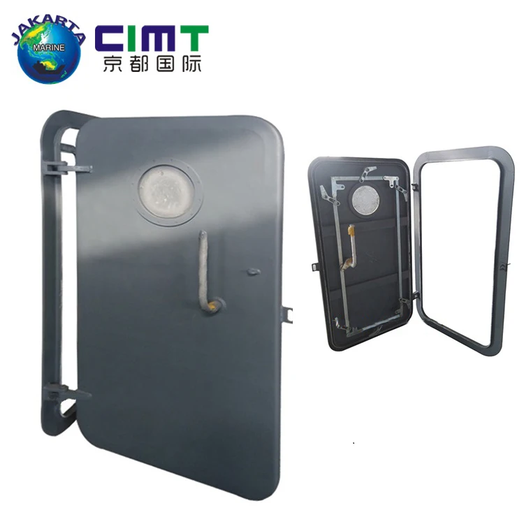 Chinese SOLAS Standard Marine water tight Weather Tight door sliding steel aluminum fire Door for Boat accessories Marine parts