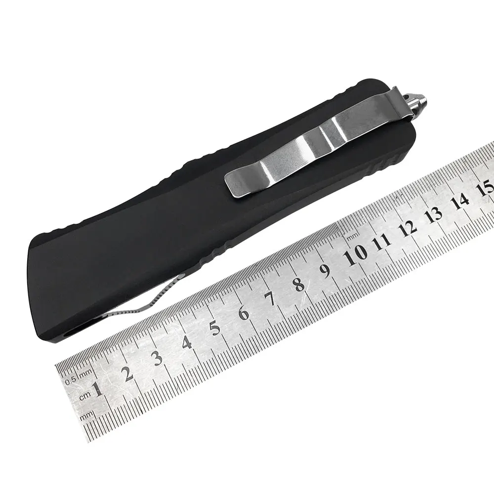 
wholesale Customized OEM Outdoor camping EDC telescoping Box Folding Knife Modeling Self defense Tactical comb with OTF knife 