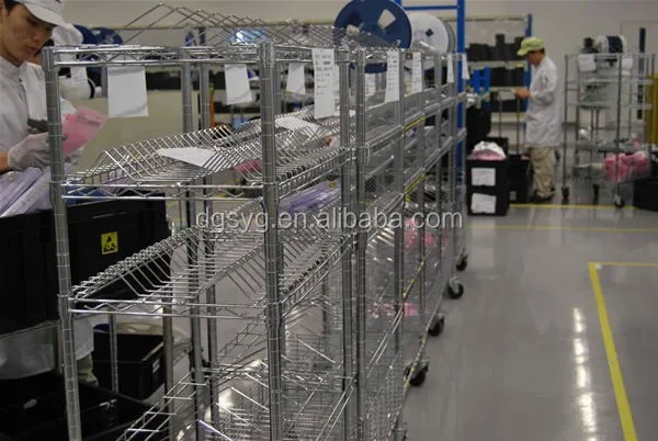SMD SMT Reel Storage Shelving Trolley