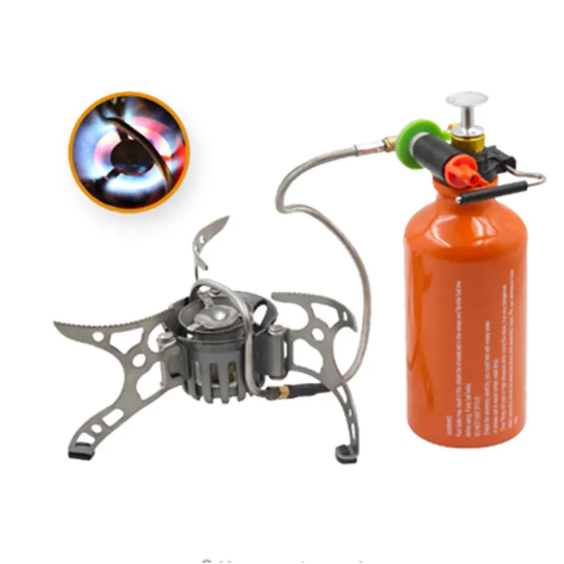 
Portable camping oil/gas multi-purpose fuel stove with plastic box 