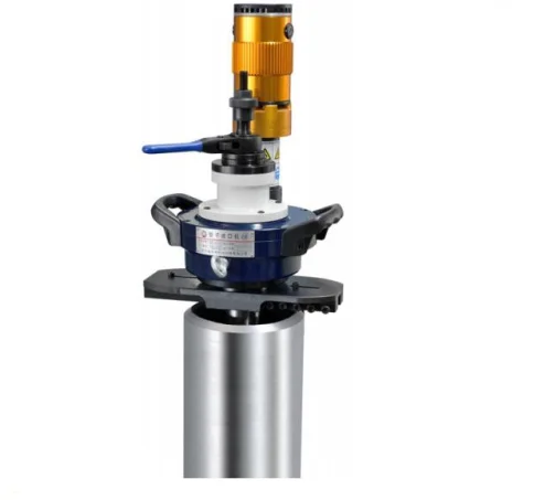 Сделать fine главное качество электрический портативный трубы скашивая машина ISE-30