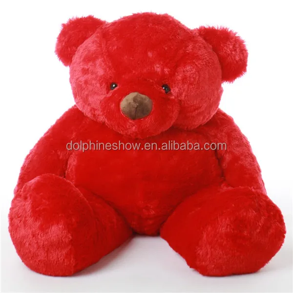 Huge Big Size Plush Red Teddy Bear For 2018 Valentine Gift Custom Cute Stuffed Soft Plush Toy 200cm Large Teddy Bear