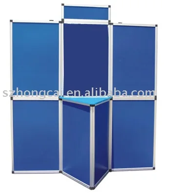 Складной экран алюминиевый фон дисплей доска