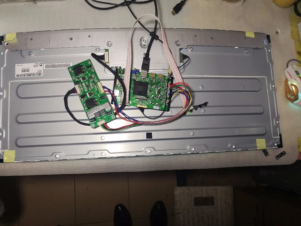 
34 inch 4K 3440*1440 60HZ 21:9 Curved for Altrawide Panel LM340UW3 SS A1 A2 For LG DIY 34UC99 U3417W U3419W Monitor 