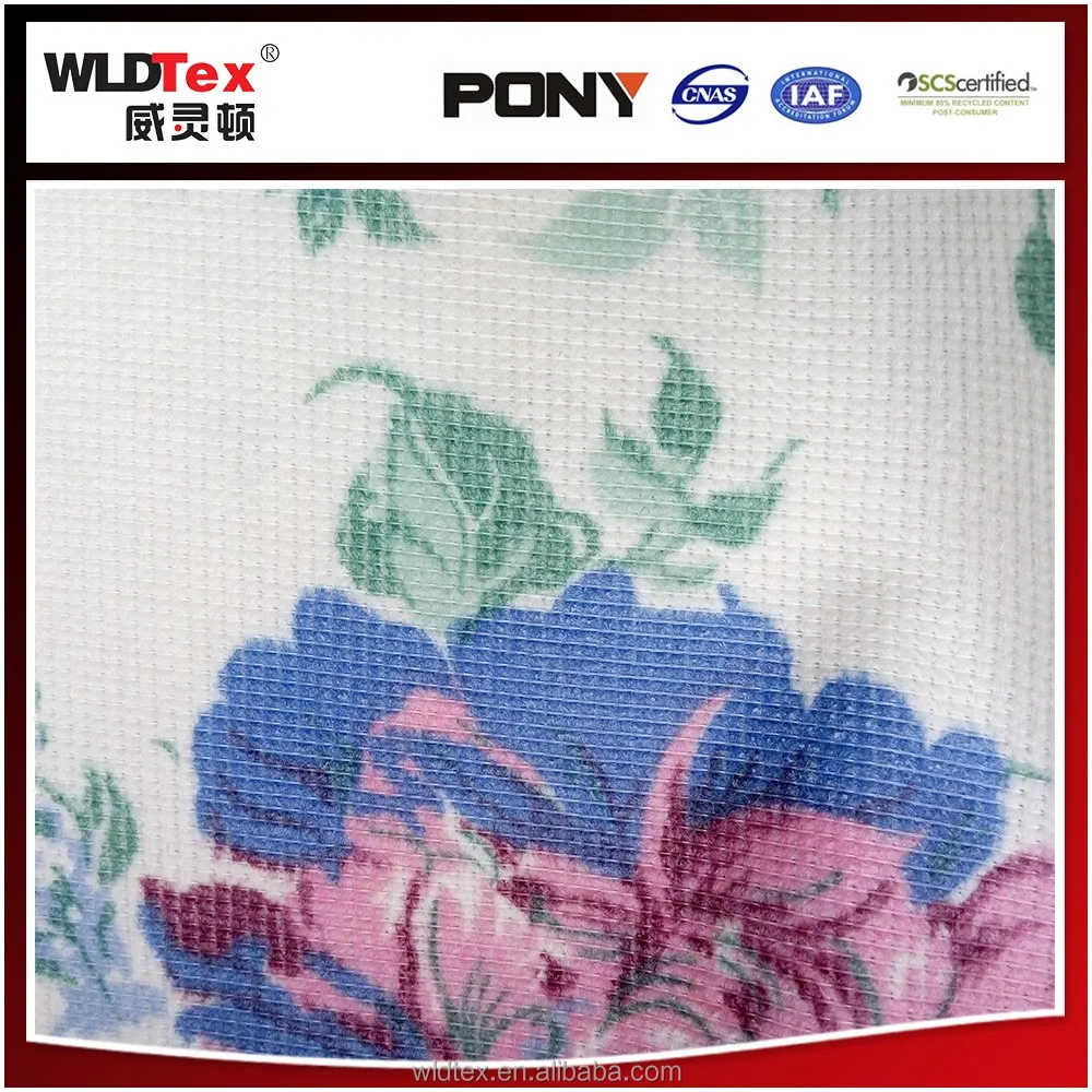 Оптовая можно разделить текстильной водонепроницаемый цветочные набивные ткани