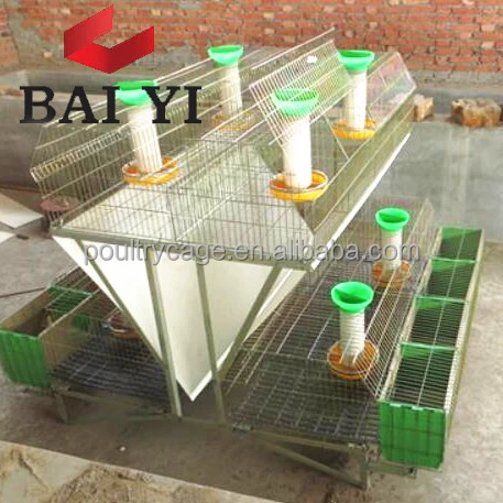 Сделайте двухэтажную клетку для кроликов, используйте материалы клетки для кроликов в Китае