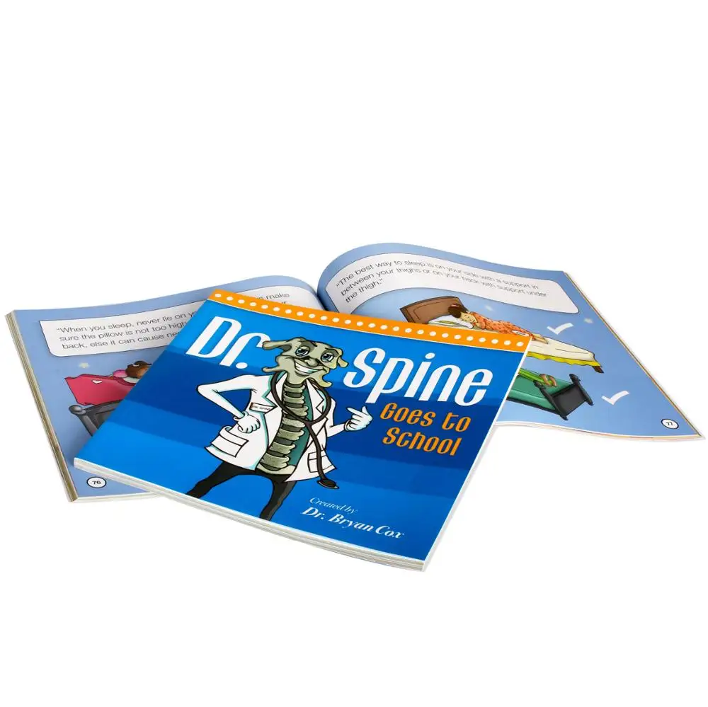 Offset printing English adult comic book printing service in Shanghai