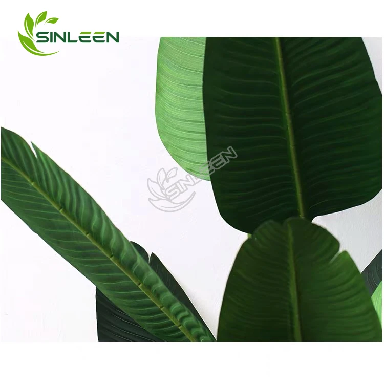Artificial Fabric Traveller Palm Plant Ravenala Madagascariensis Bird Of Paradise