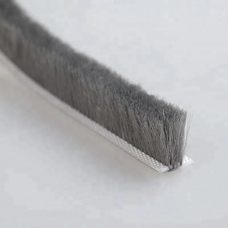 All Size Window & Door Brush Pile Weather Strip Felt Wool Pile Draught Excluder