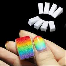8 pcs New Woman Nail Salon Esponjas de Maquiagem Acrílico Manicure Nail Art Acessório