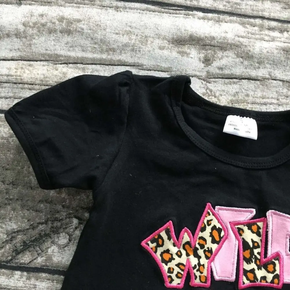 giggle moon remake outfits girl ruffle capri sets girls wild pre school clothing summer boutique necklace headband