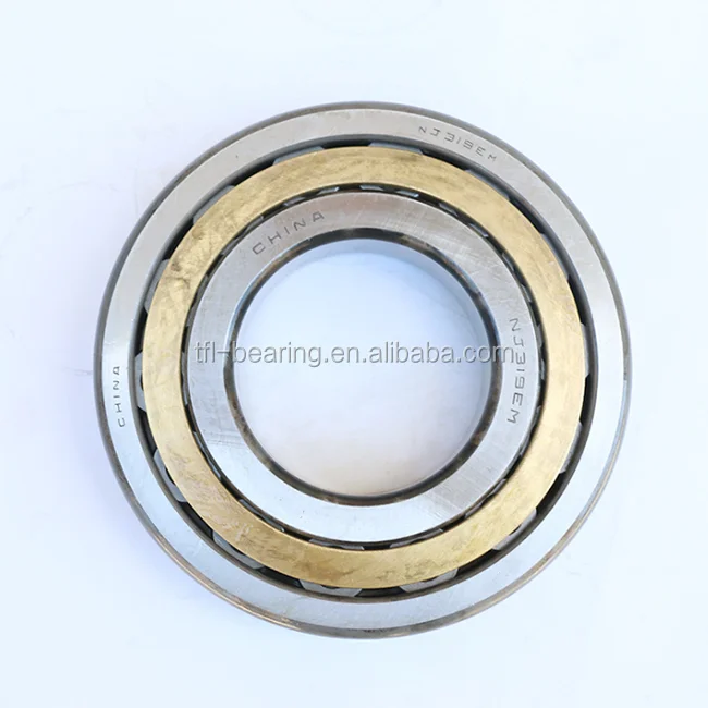 Chrome steel ABEC3 Z2 V2 Cylindrical Roller Bearing NJ206 NJ206E