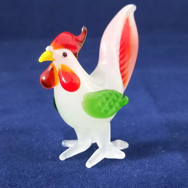 chicken cock shape craft chicken lampworking
