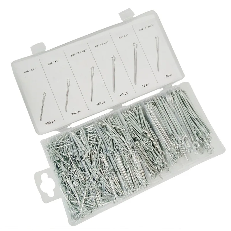 
1000pcs cotter split pin multi specifications door letter pins pendant general hardware latch 