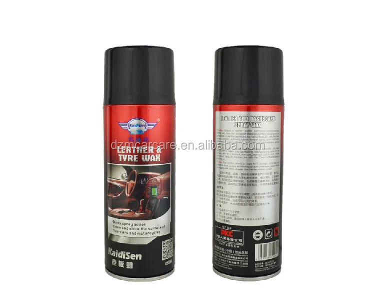 FORCAR1 best car dashboard polishing wax silicone spray for car care cleaning with lemon fragrance