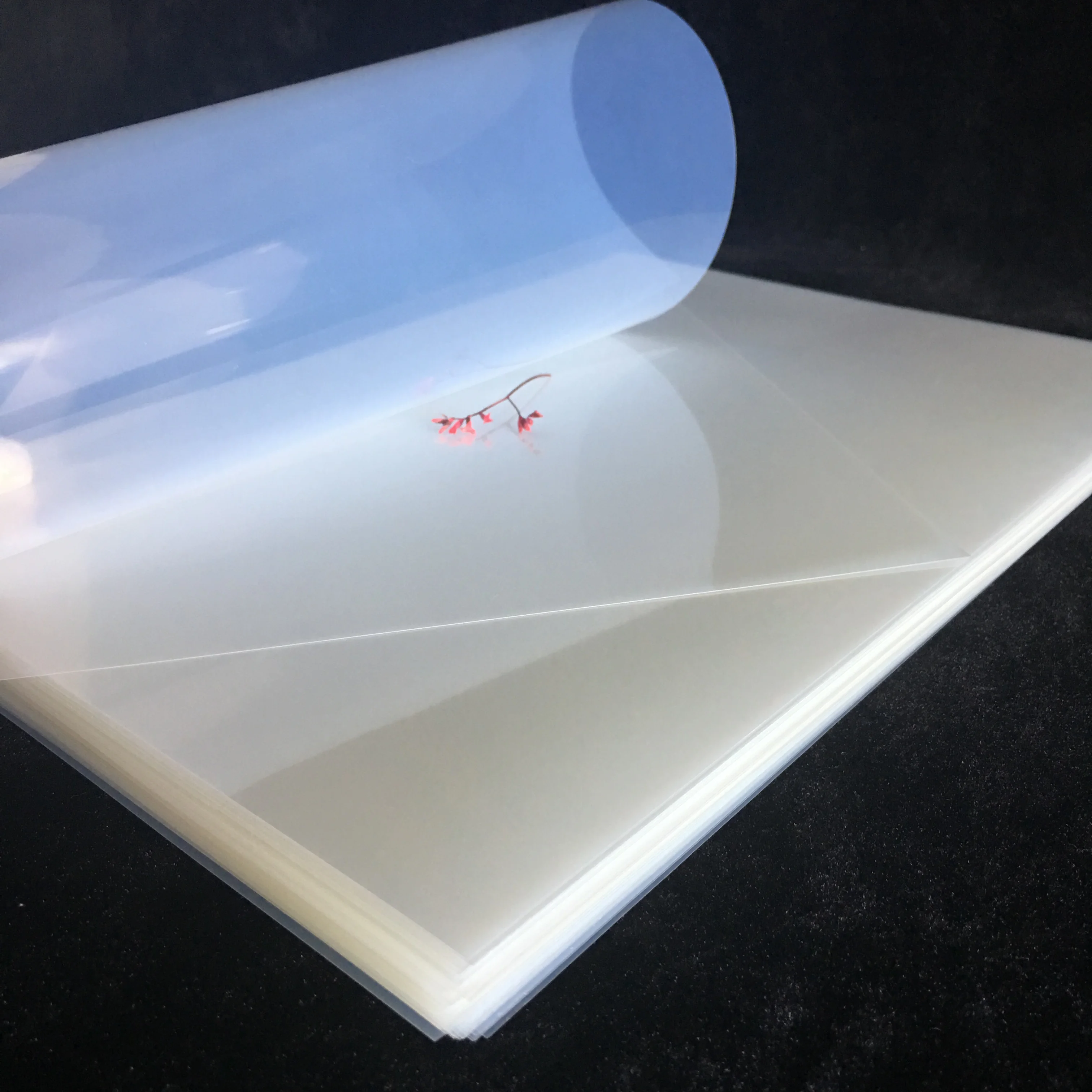 PET Waterproof Translucent Inkjet Plate Making Film With Water Based Dye And Pigment Ink For Inkjet Printer