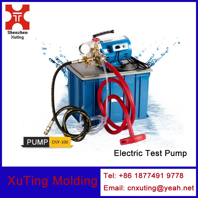 Оптовая продажа, набор для гидростатического тестирования, 0-100 бар, Электрический насос давления