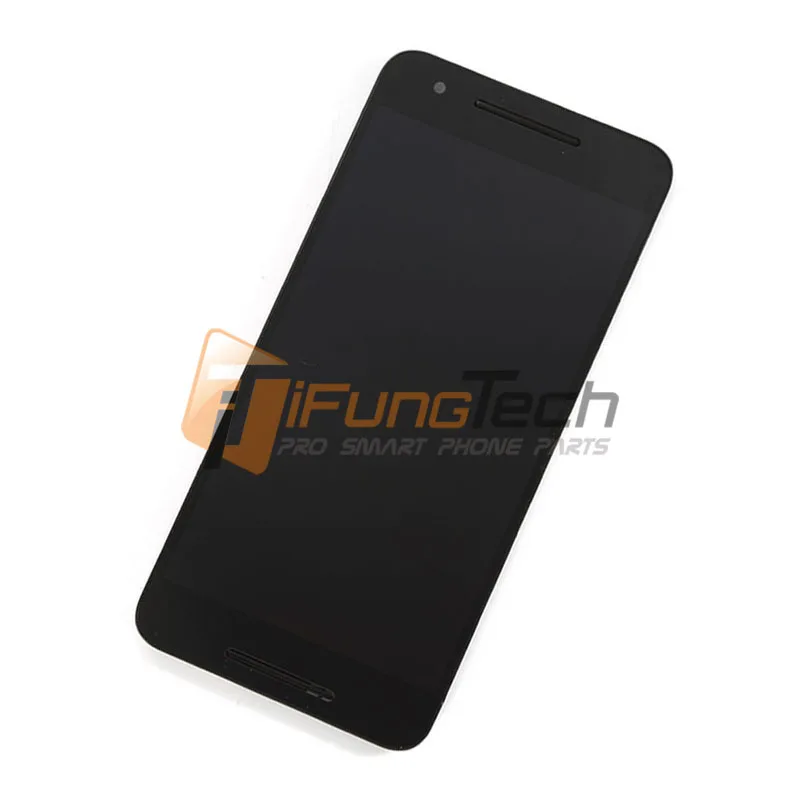 Original Black LCD For Huawei Google Nexus 6P LCD Display Touch Screen Digitizer Assembly With Frame Replacement Parts 2560x1440