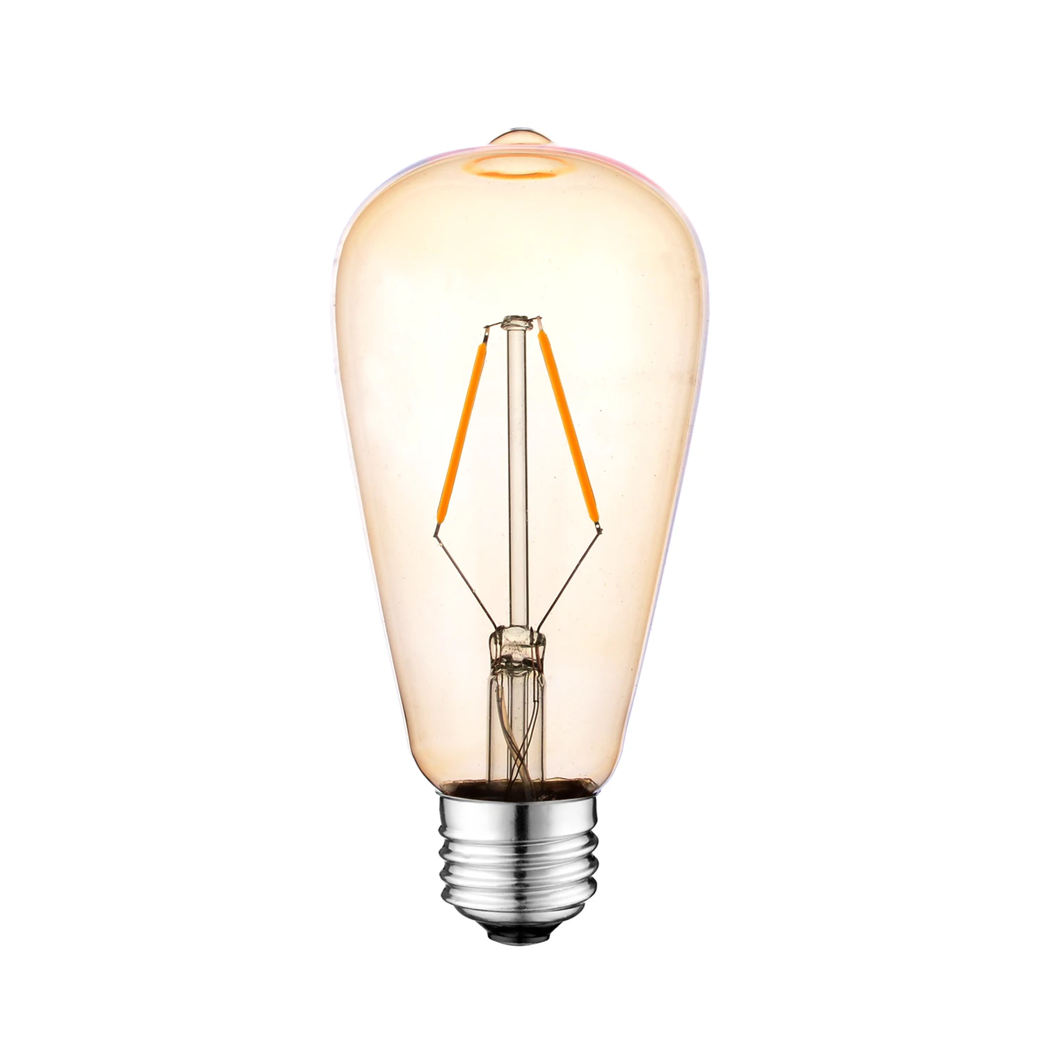 Hot product st64 vintage style 220V-240V antique edison led filament bulb